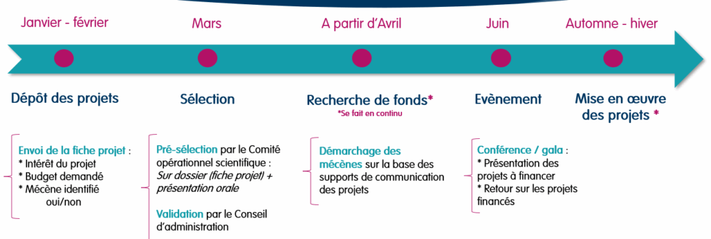 Fresque chronologique du fonctionnement en routine de Synchronie. - Agrandir l'image, fenêtre modale