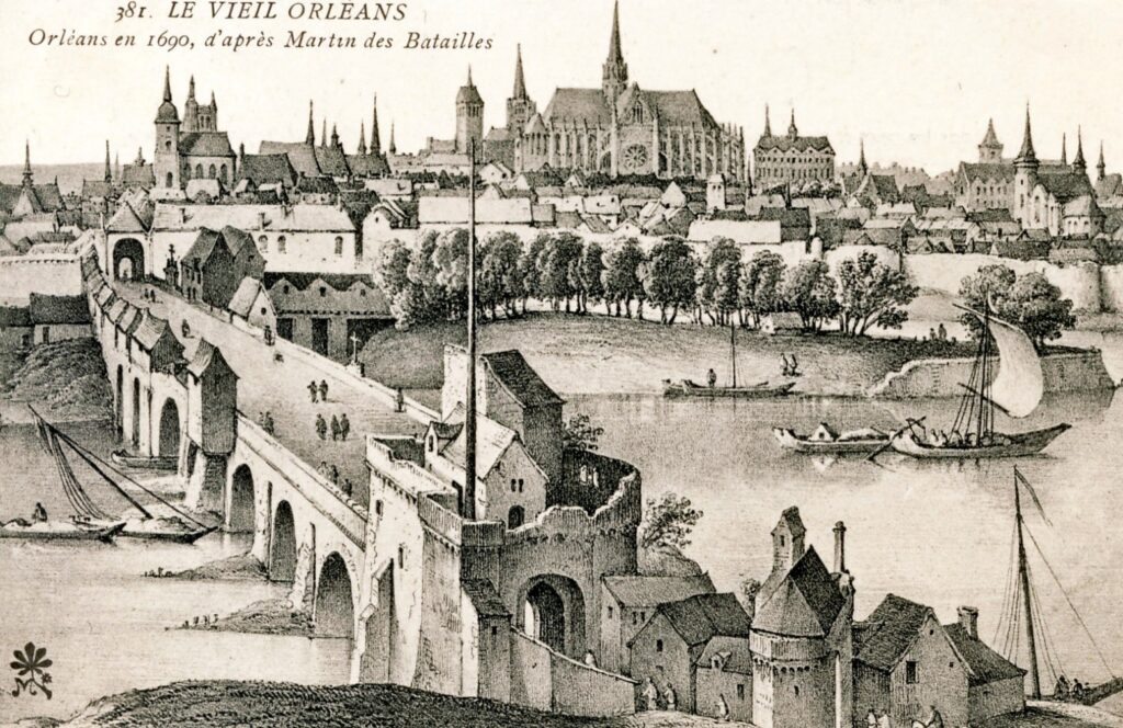 L’aumône Saint-Antoine situé au milieu du pont médiéval. - Agrandir l'image, fenêtre modale